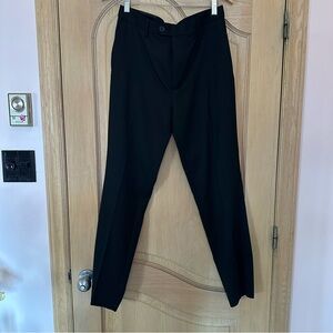 Banana Republic Factory Men's Black Dress Pants - Tailored Tapered Fit 32x32